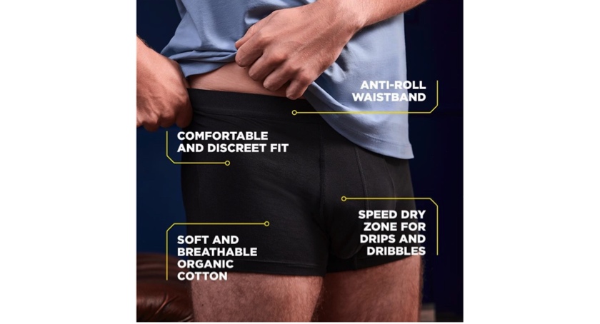 Tena incontinence product for men